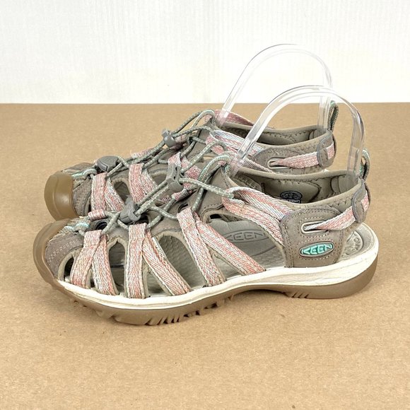 Keen Shoes - Keen Whisper Trail Hiking Sandals Womens Size 6 Tan Pink 1022810